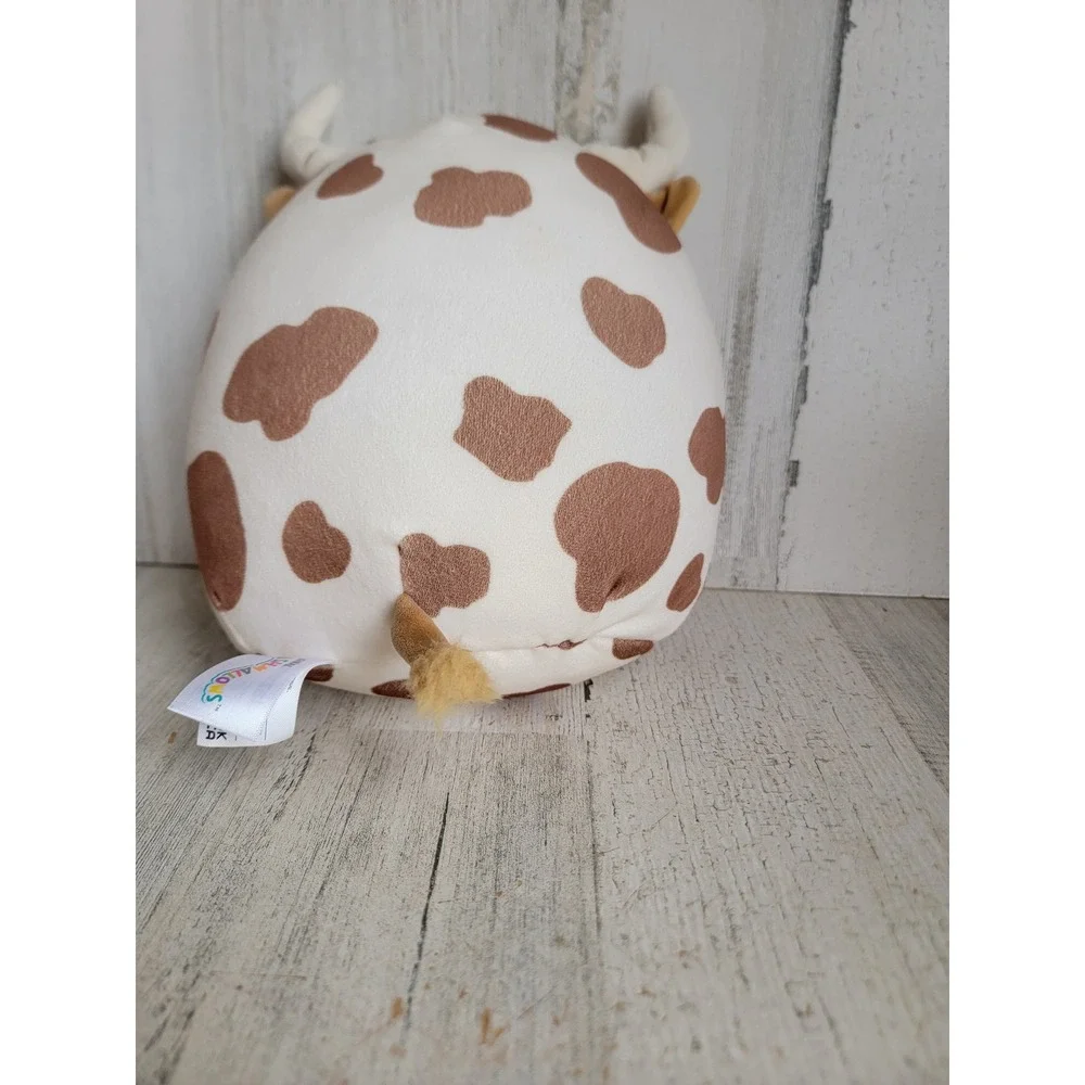 Squishmallow cow Alonzo longhorn animal toy plush zoo home decor farm